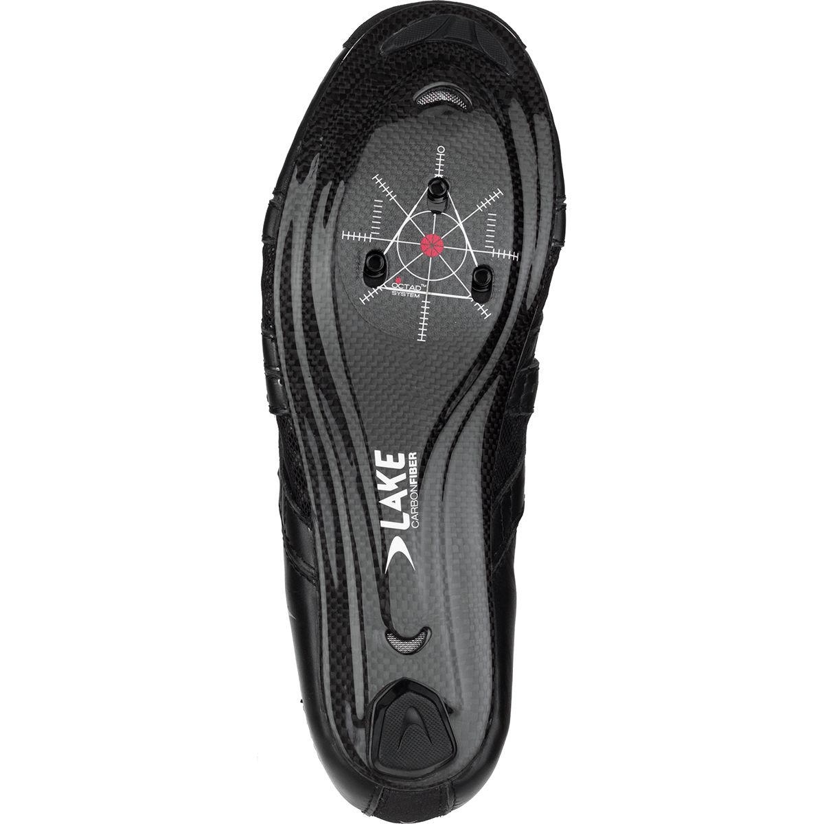 LAKE CX241 Black Men\'s Carbon Fiber Road Cycling Shoes Lake CX241 Cycling Shoe - Men main image 2