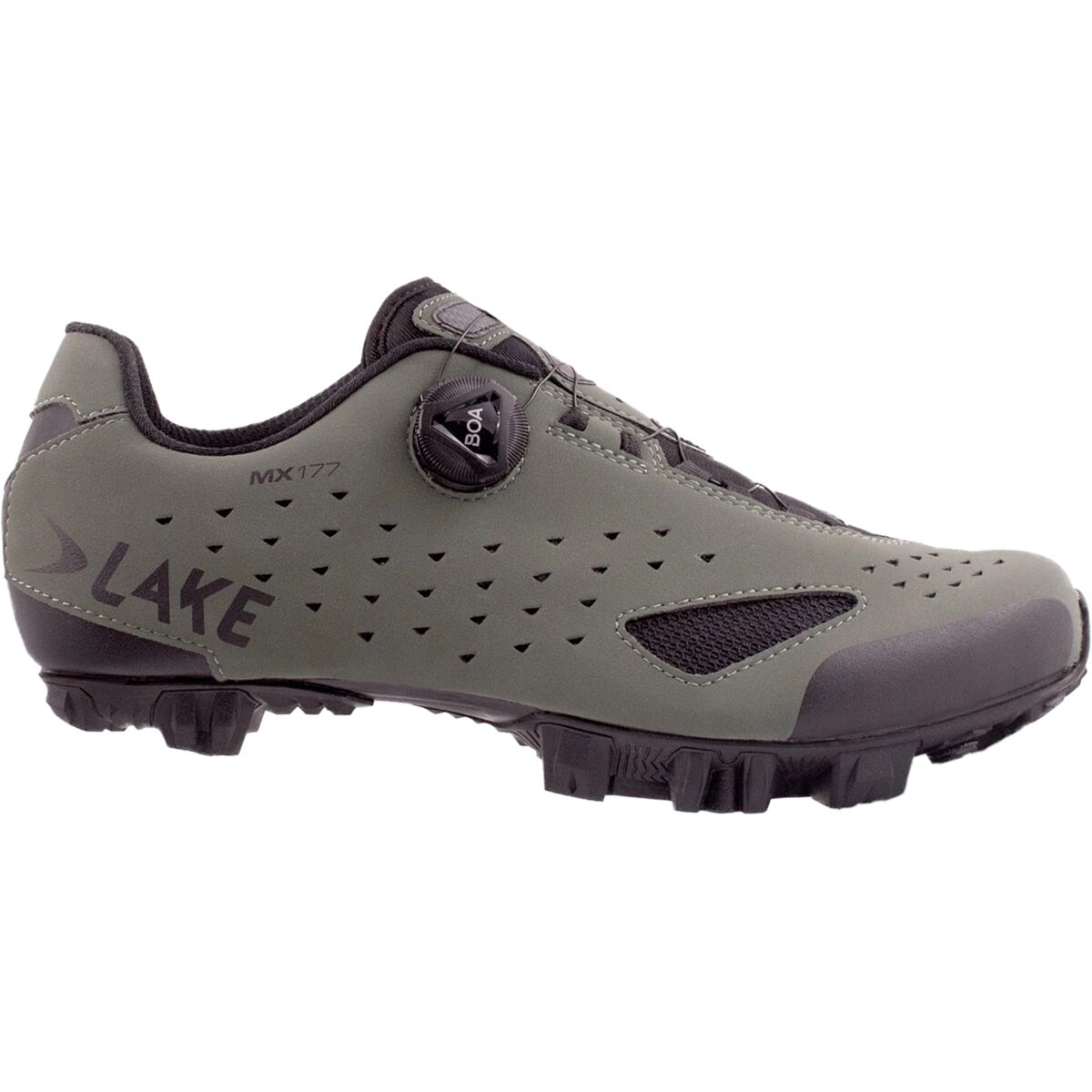 Lake Men's MX177 Cycling Shoe in Beetle / Black - Size: 39