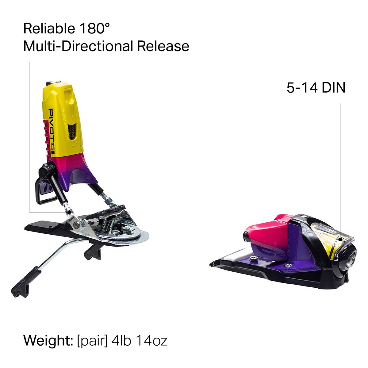 スキー look pivot14 LOOK PIVOT 14 GW SKI BINDINGS 2025 – Ski Barn Durango