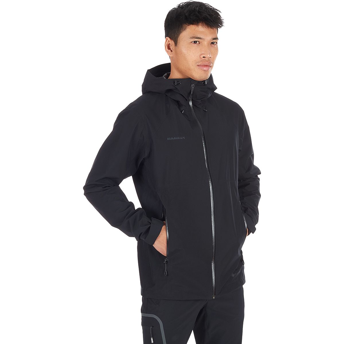 MAMMUT マムート Convey Tour HS Hooded Jacket Mammut Stoney HS Jacket - Men's Black/White Small at Amazon Men's