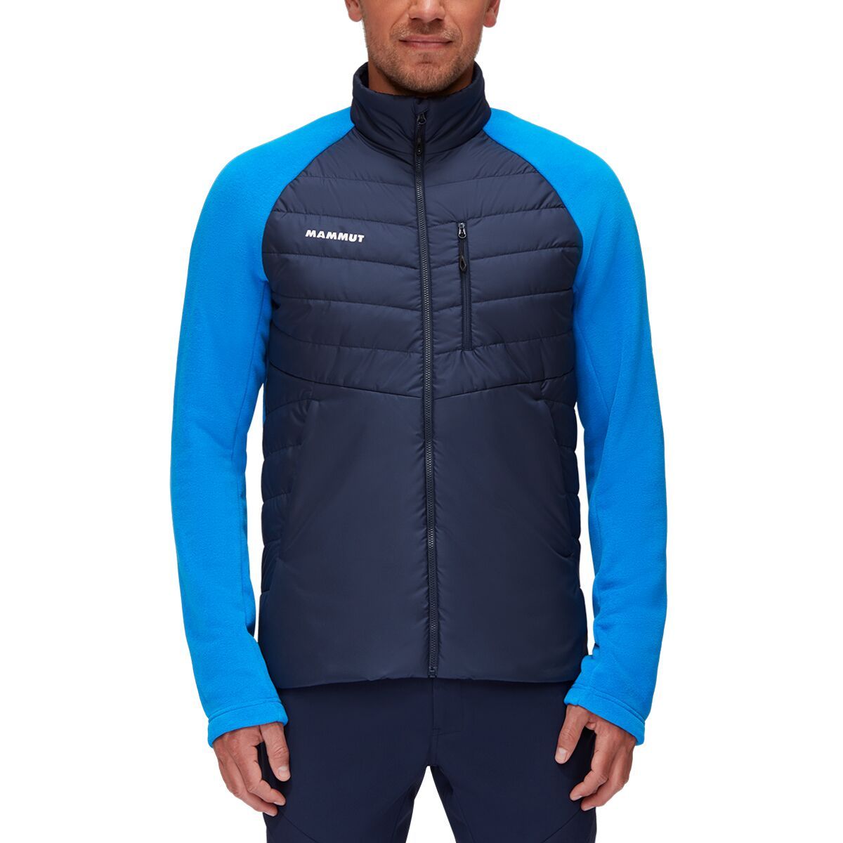 Mammut マムート UTILITY HYBRID Down Jacket Mammut Jacket Mens Black Grey Pertex Quantum Down Puffer