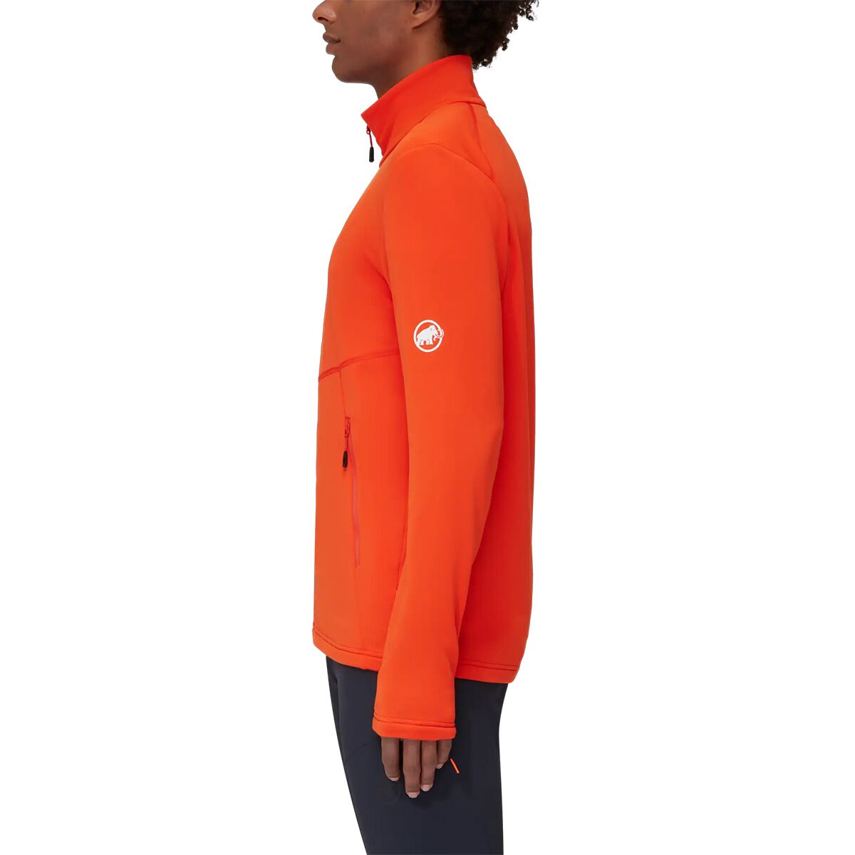 Veste Polaire Mammut Aconcagua Light Homme - Polartec Power Grid, Coupe Ajustée