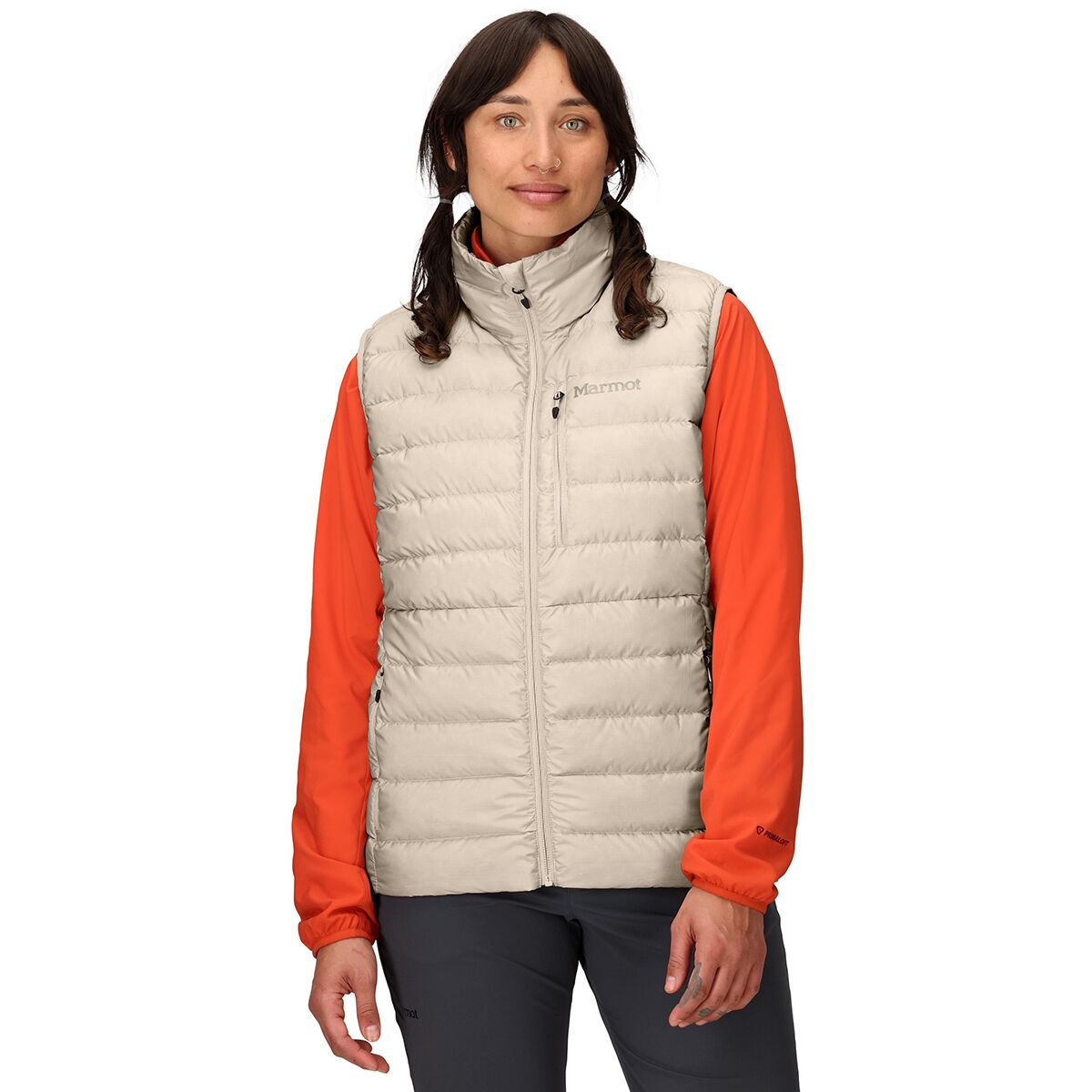 Marmot Women's Highlander Vest in Birch Bark - Size: Medium