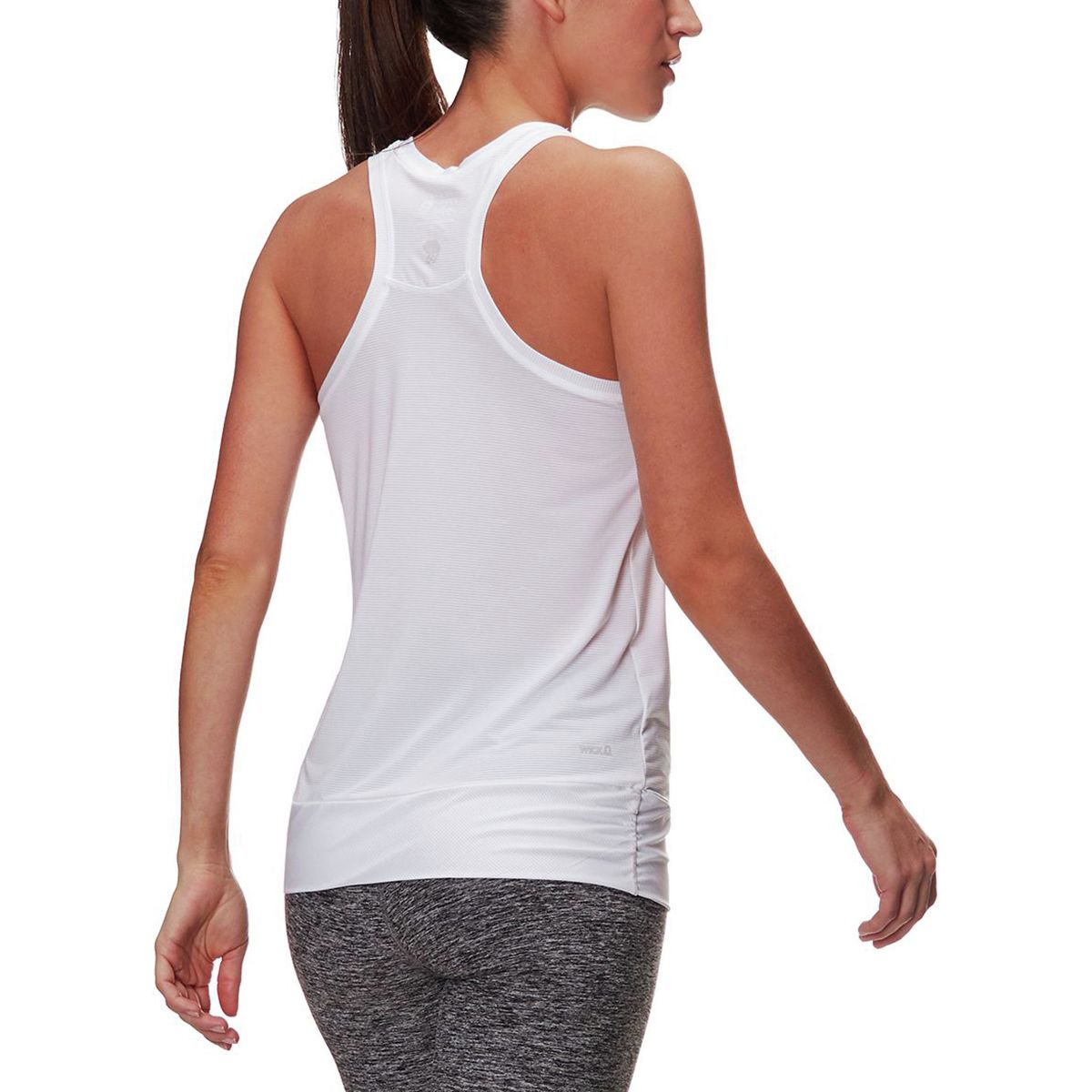 VIAVANDA DISTORTION HOODED TANK TOP ベージュ VIAVANDA DISTORTION HOODED TANK TOP ベージュ
