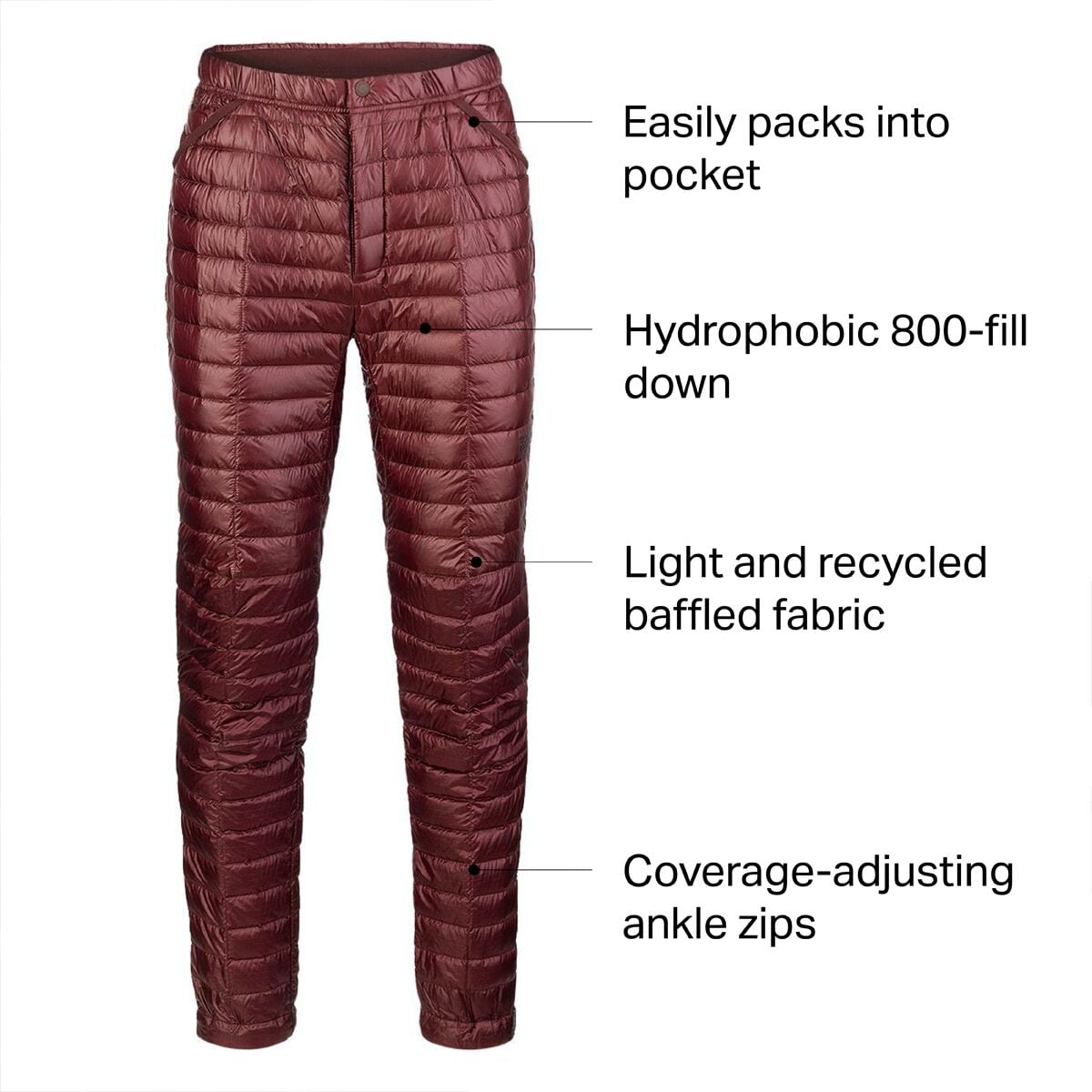 Mountain Hardwear Ghost Whisperer Quilted Down Pant  Urban Outfitters  Singapore
