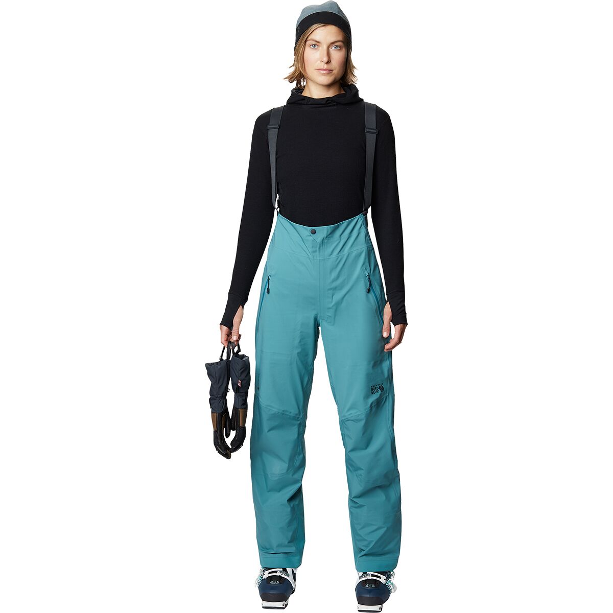 high exposure gore tex c knit bib pants
