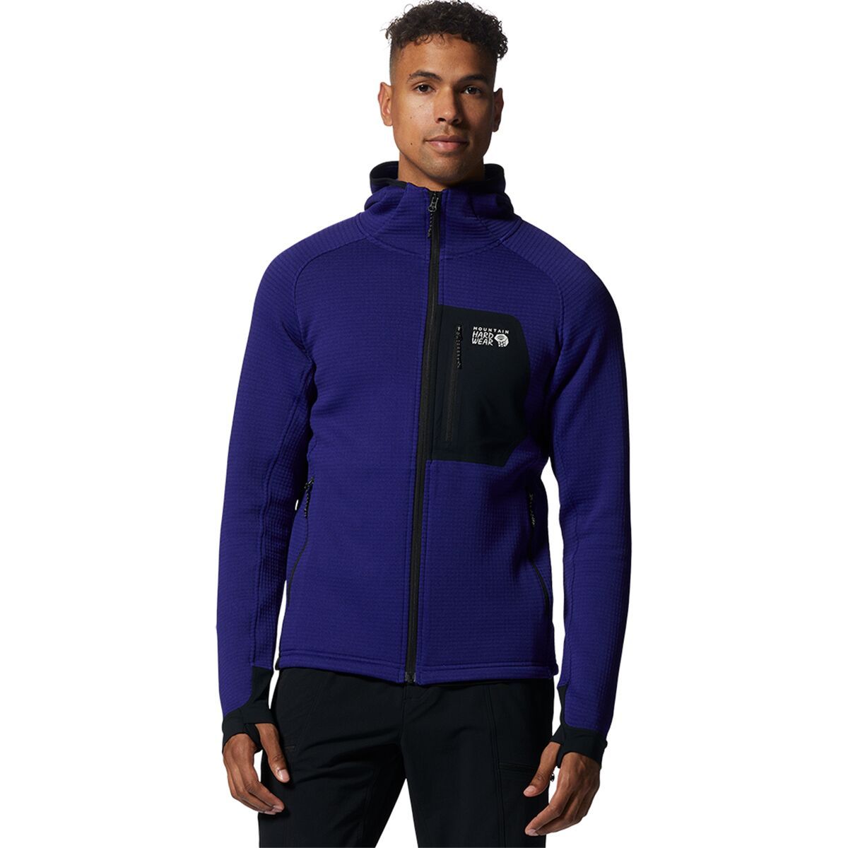 Mountain Hardwear Polartec Power Grid Full-Zip Hoodie - Men's - Men