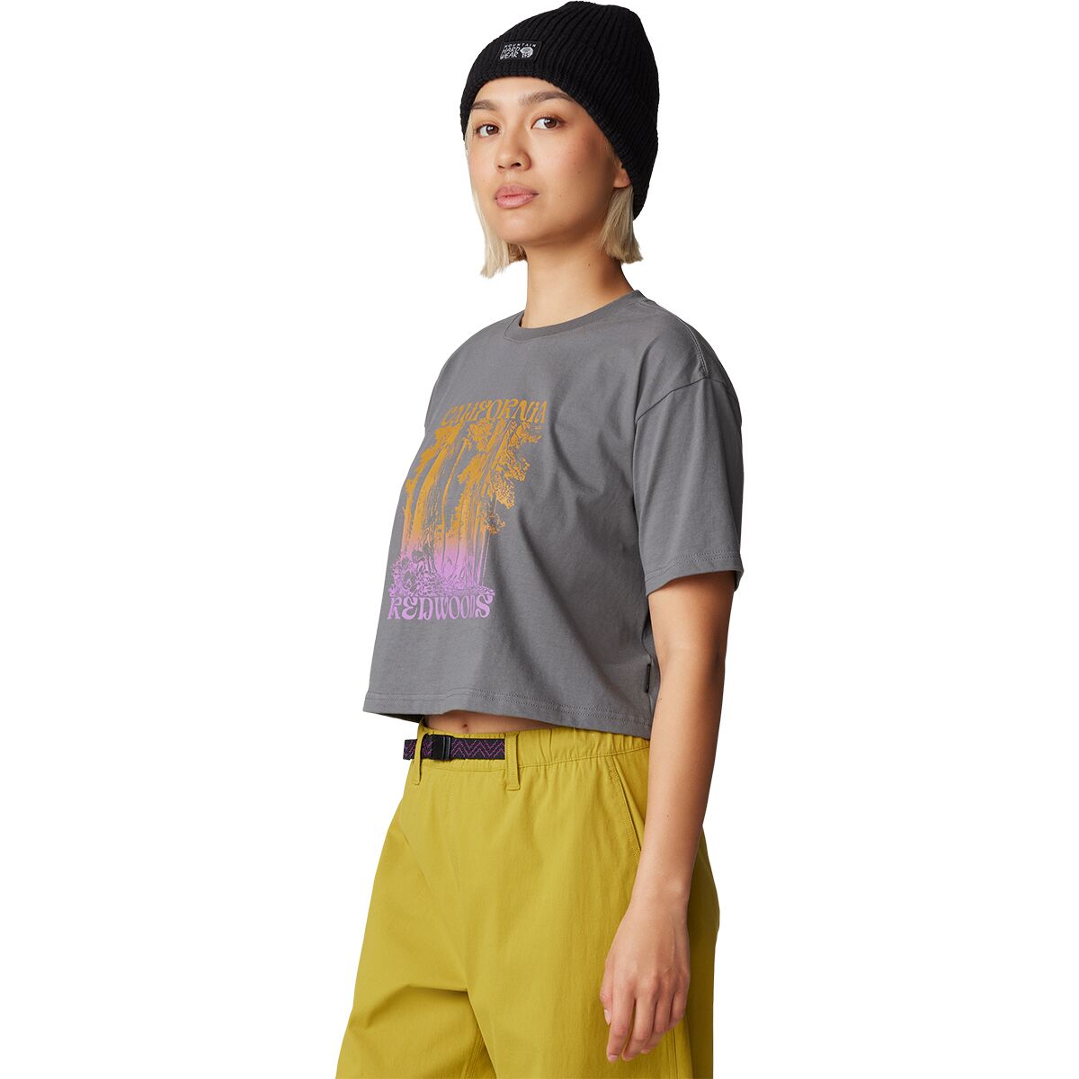 売れ筋商品|||マウンテンハードウェア カットソー トップス レディース Landmark Boxy Crop Shirt - Women's Lilac Glow Mountain Hardwear Landmark Boxy Crop Shirt - Women's - Clothing