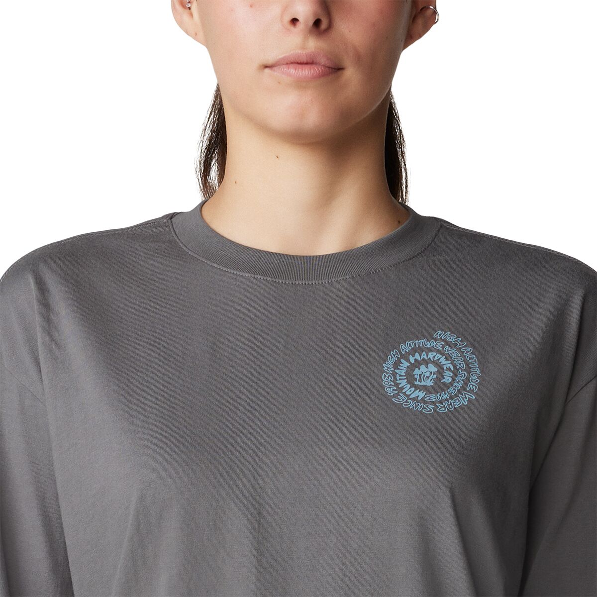 売れ筋商品|||マウンテンハードウェア カットソー トップス レディース Type Swirl Boxy Long-Sleeve Shirt - Women's Sediment Amazon.com: Mountain Hardwear Women's Type Swirl Boxy Long