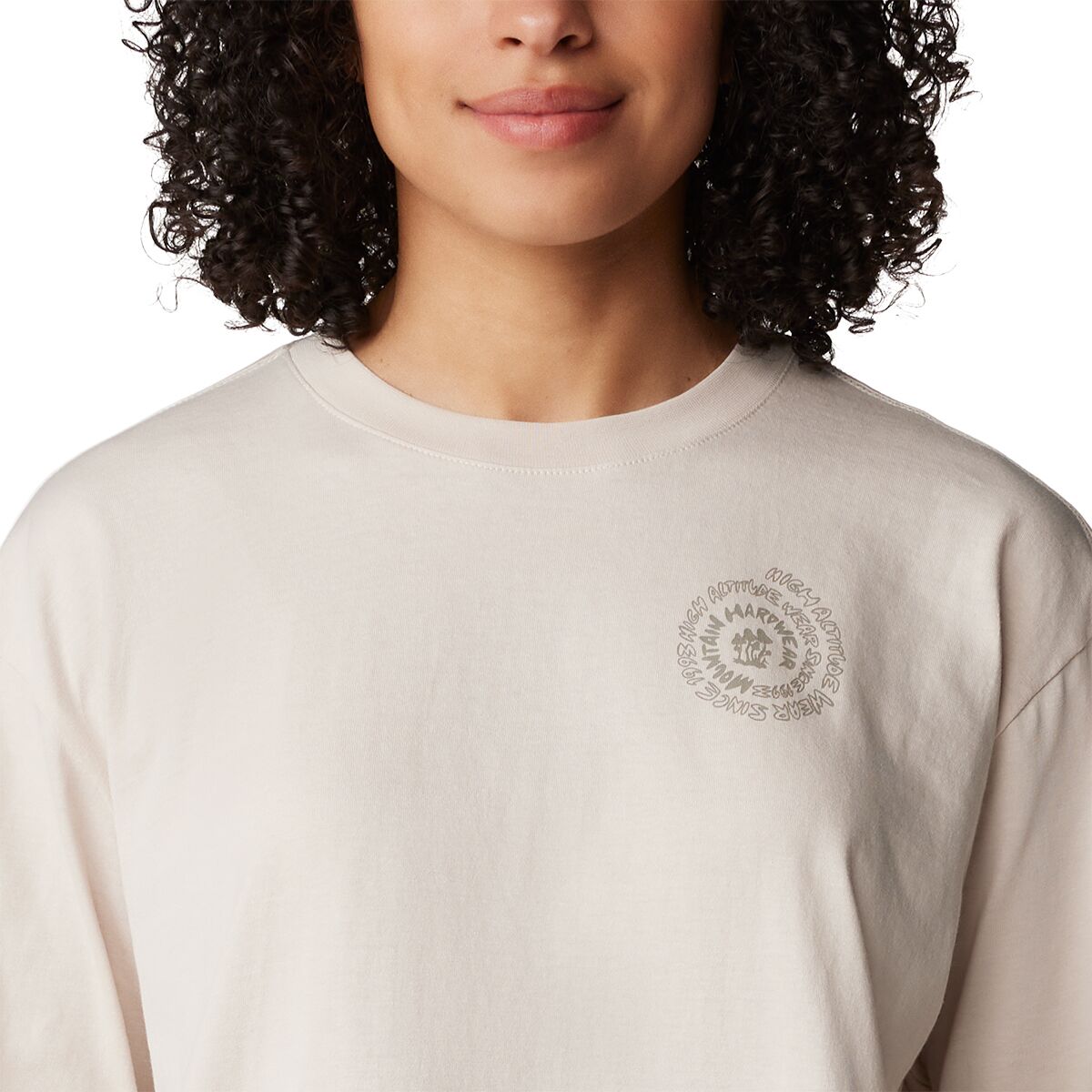 売れ筋商品|||マウンテンハードウェア カットソー トップス レディース Type Swirl Boxy Long-Sleeve Shirt - Women's Sediment Mountain Hardwear Type Swirl Boxy Long-Sleeve Shirt