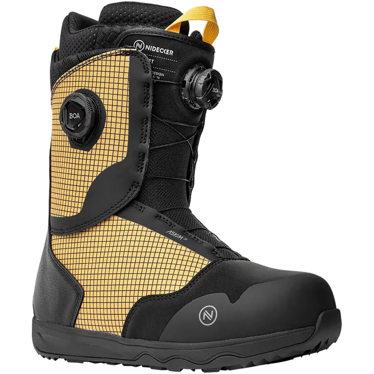 Nidecker Men's Rift Snowboard Boot - 2026 in Yellow / Black - Size: 12