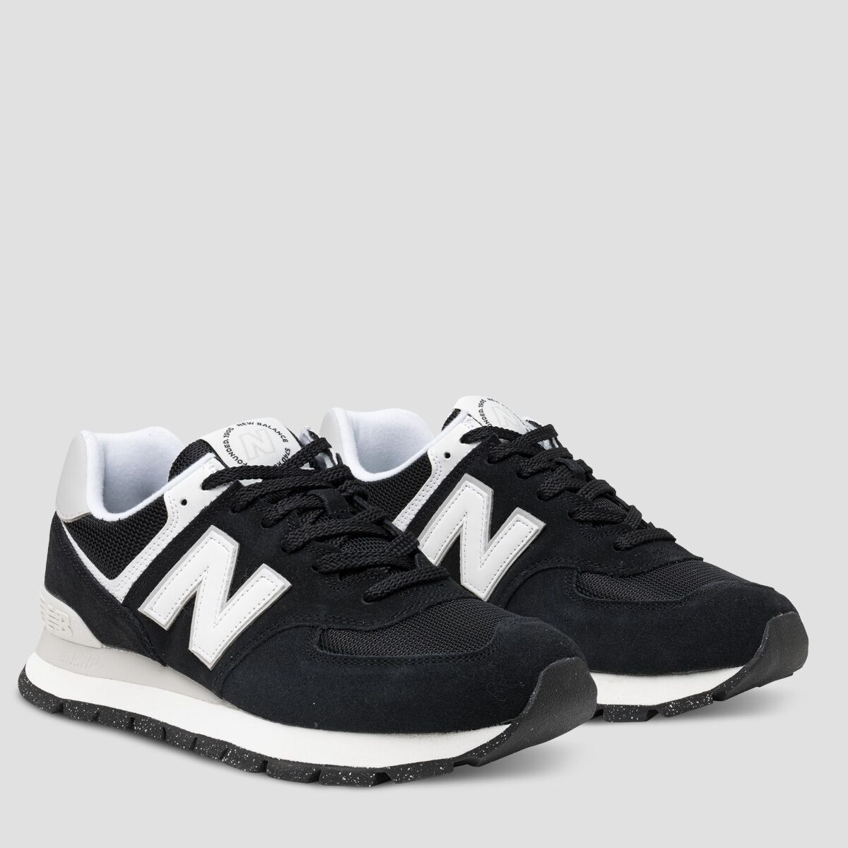 ☆大人気☆New Balance 574 Rugged Black/White New Balance 574 Rugged Shoe - Men's - Men