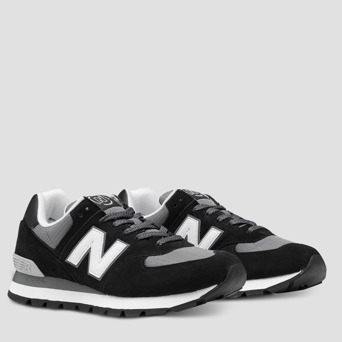 ☆大人気☆New Balance 574 Rugged Black/White New Balance 574 Rugged Black White for Sale | Authenticity