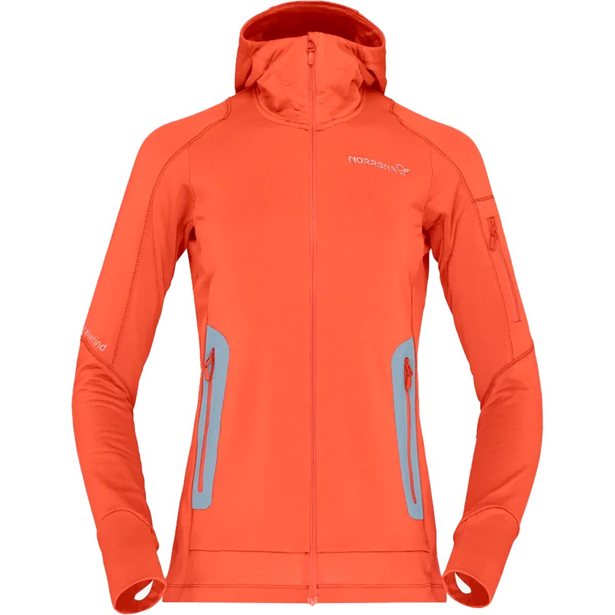 Norrona Falketind Power Grid Hooded Jacket - Women's - Women Norrona Falketind Power Grid Hooded Jacket - Women's - Women