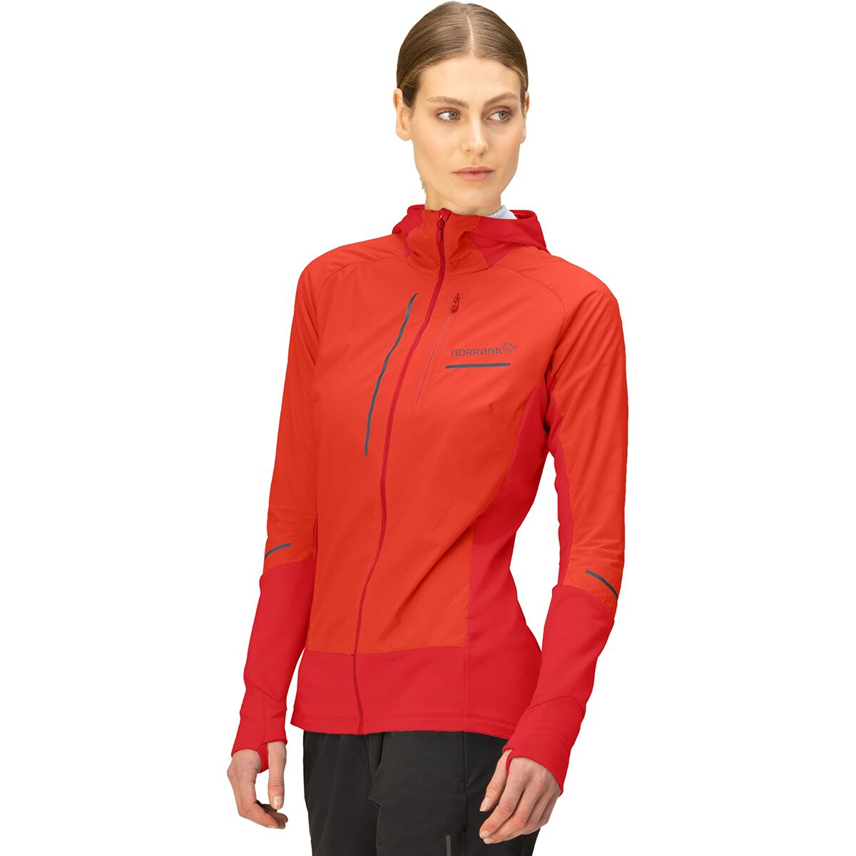 Norrona Senja Alpha90 Zip Hooded Jacket - Women's - Women