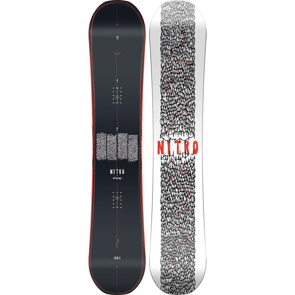 NITRO ナイトロ T1 153スノーボード Nitro T1 Snowboard | Christy Sports