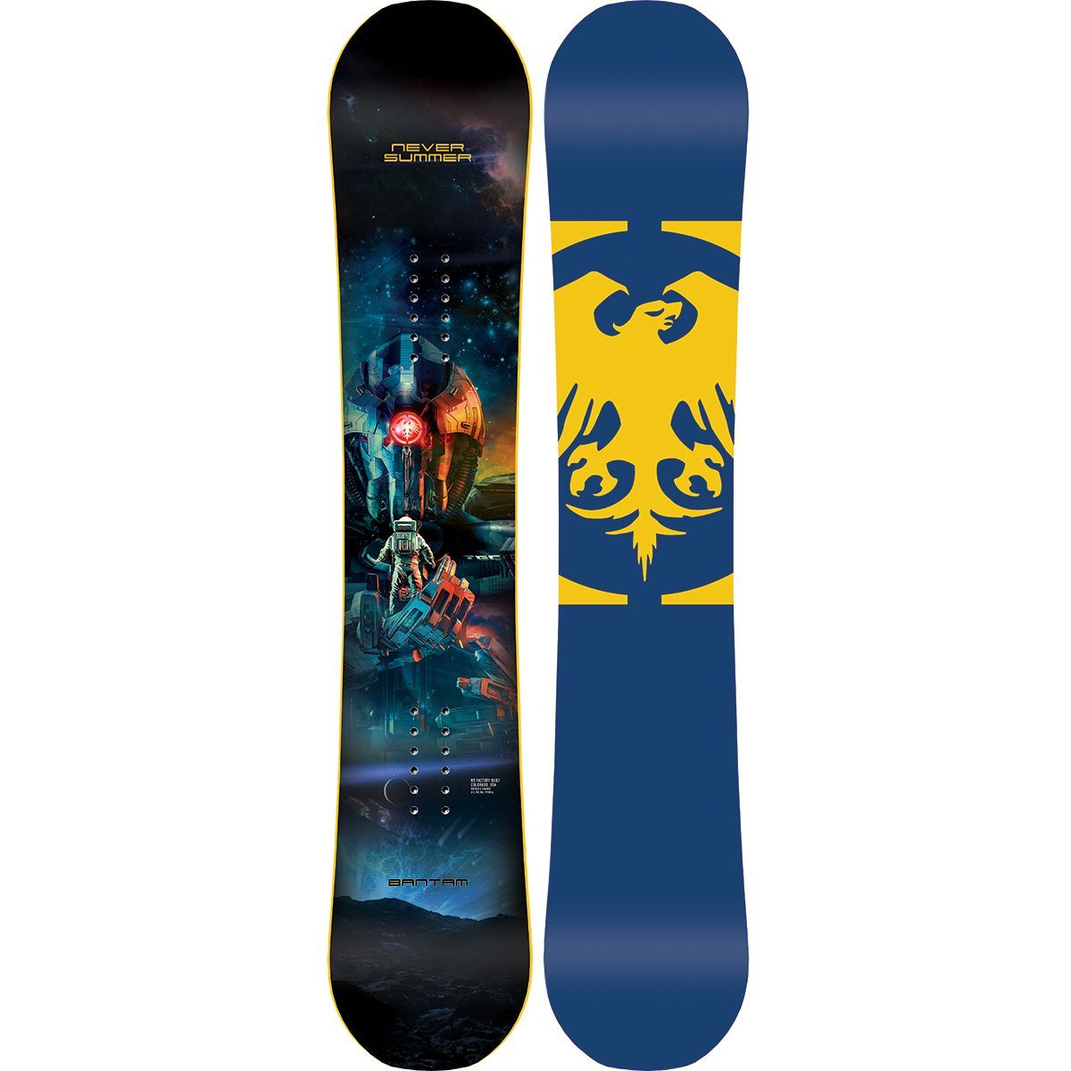 Grizzly Snow 120cm Deluxe Kid's Beginner Blue Snowboard