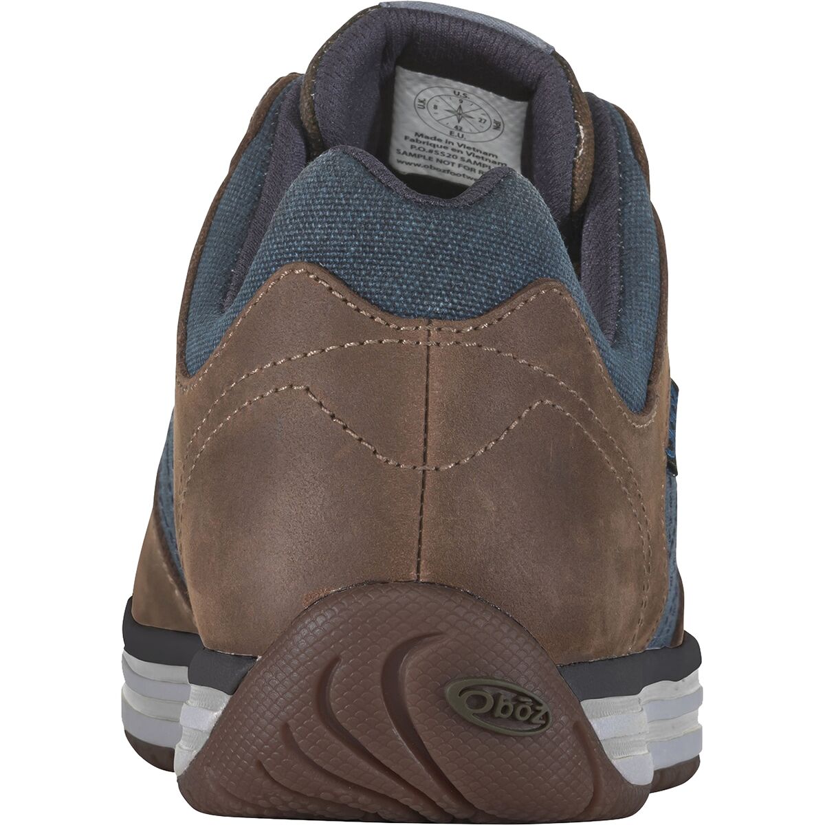 oboz mendenhall low canvas