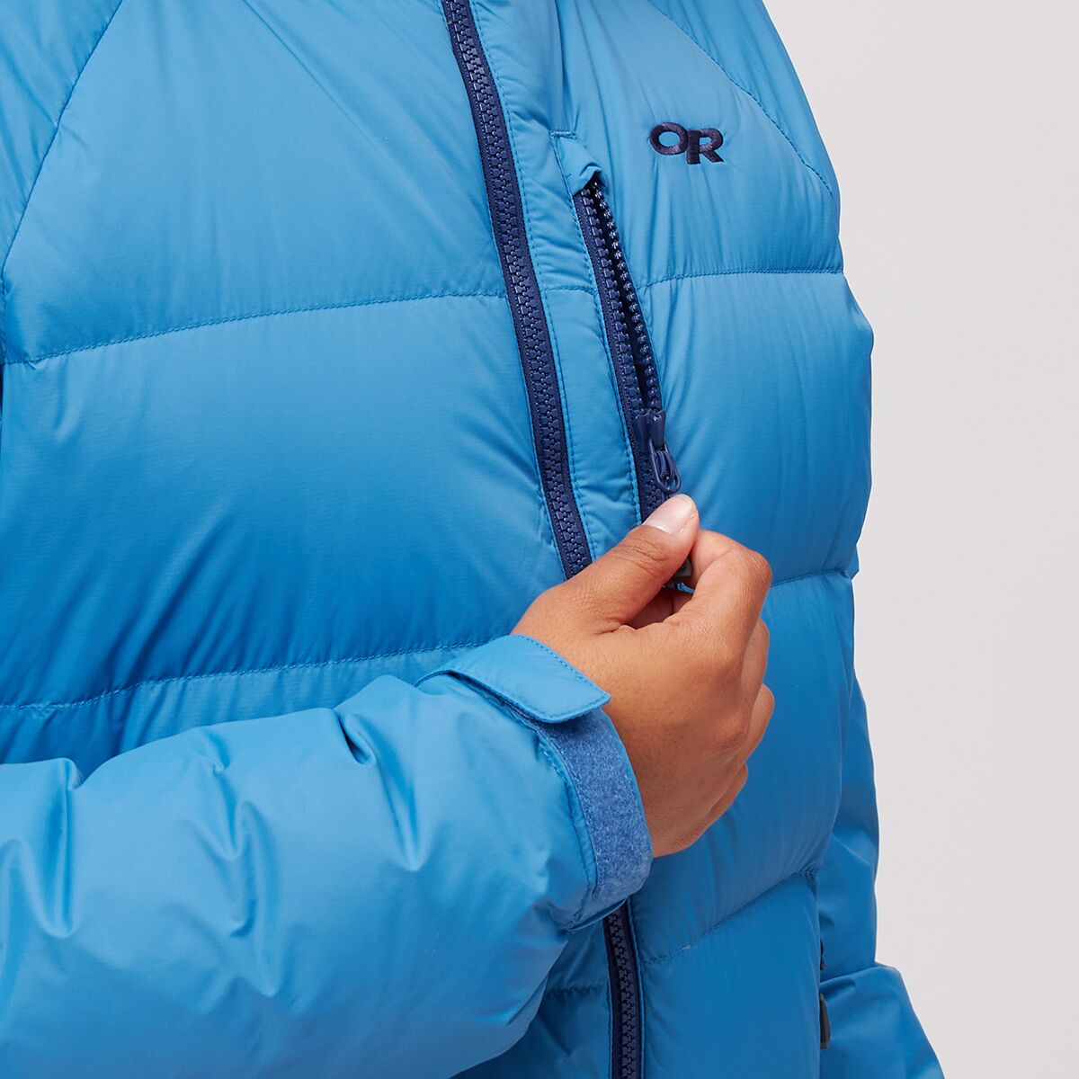 outdoor research men's super alpine down parka