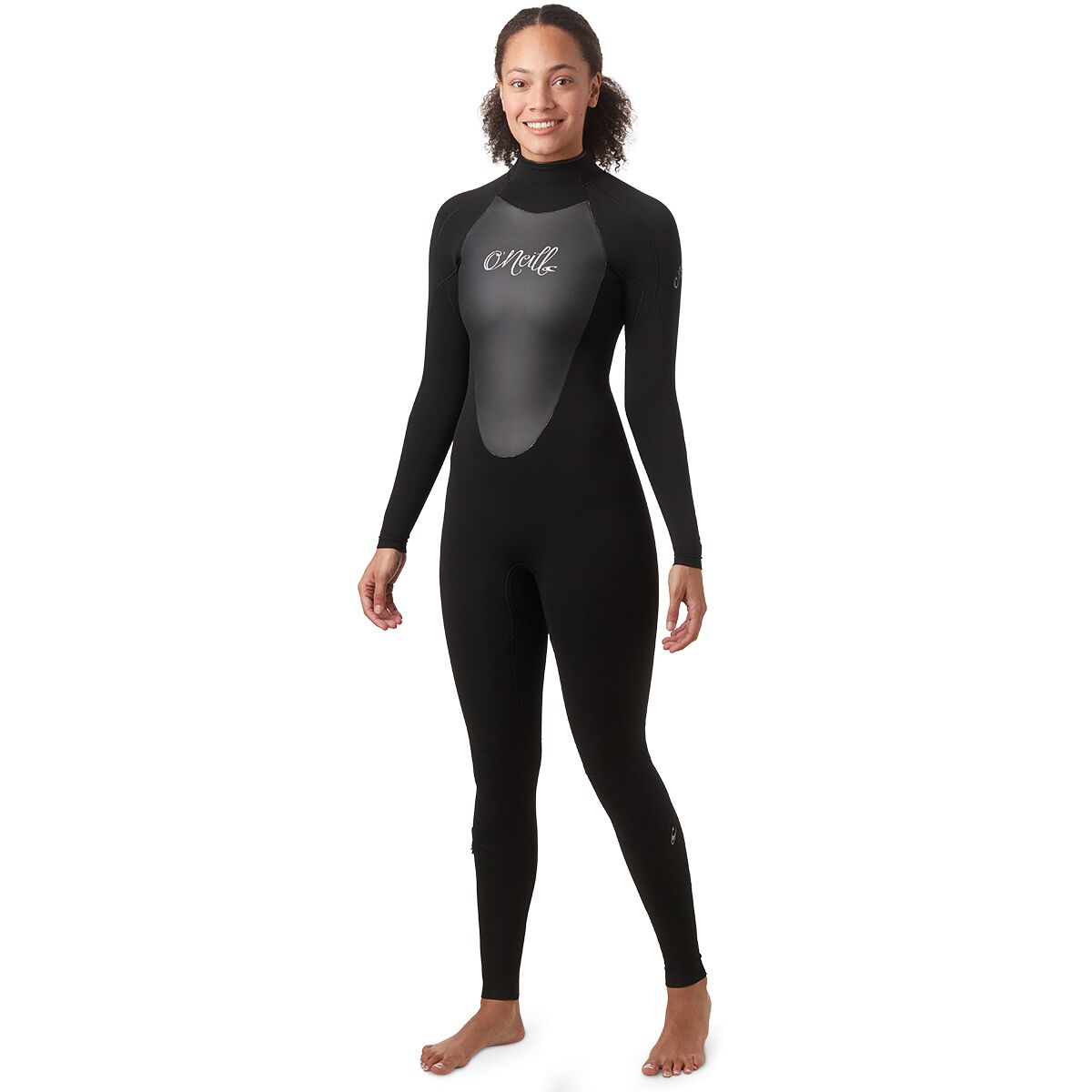 O'NEILL Women's Epic 3/2mm Back Zip Full, Color: Blk/Blk/Blk, Size: 10 (4213-A05-10)