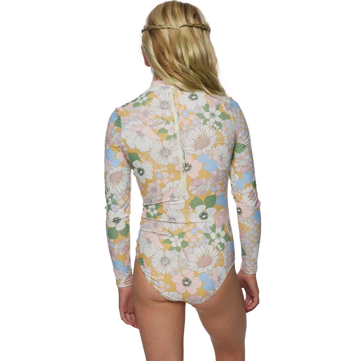 【WONDER WONDER】Rubia Short Sleeve Knit Long One Piece O'Neill Twiggy Long-Sleeve One-Piece Surf Suit - Girls' - Kids