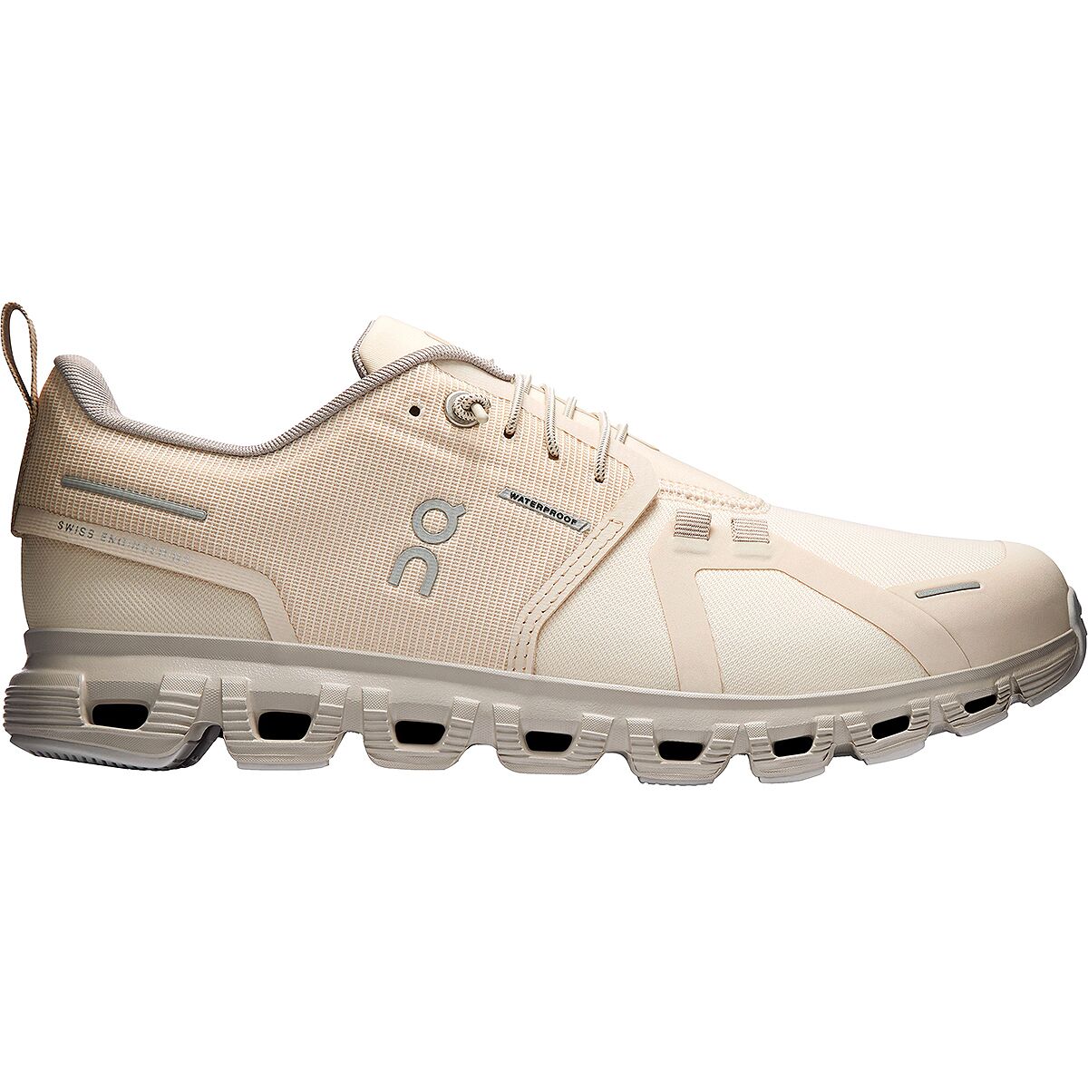 On Women's Cloud 6 Waterproof Shoe in Sand / Desert - Size: 9.5