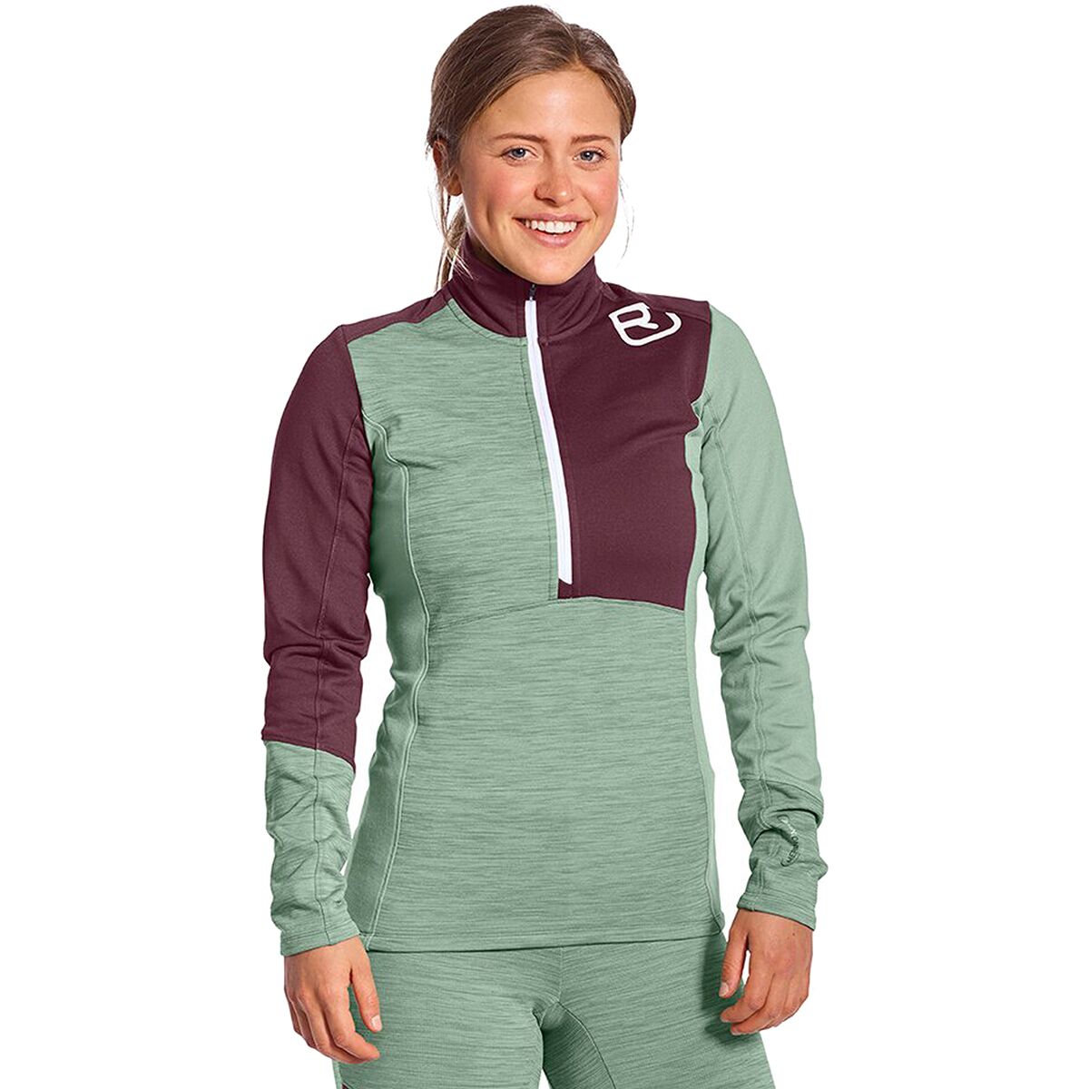 Ortovox Fleece Light Zip-Neck Top 