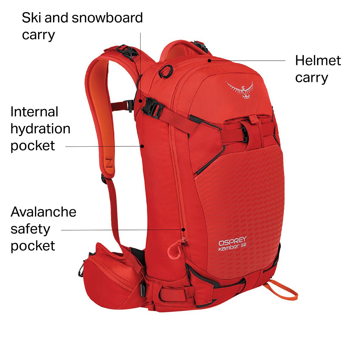 Osprey Packs Kamber 32L Backpack - Hike & Camp