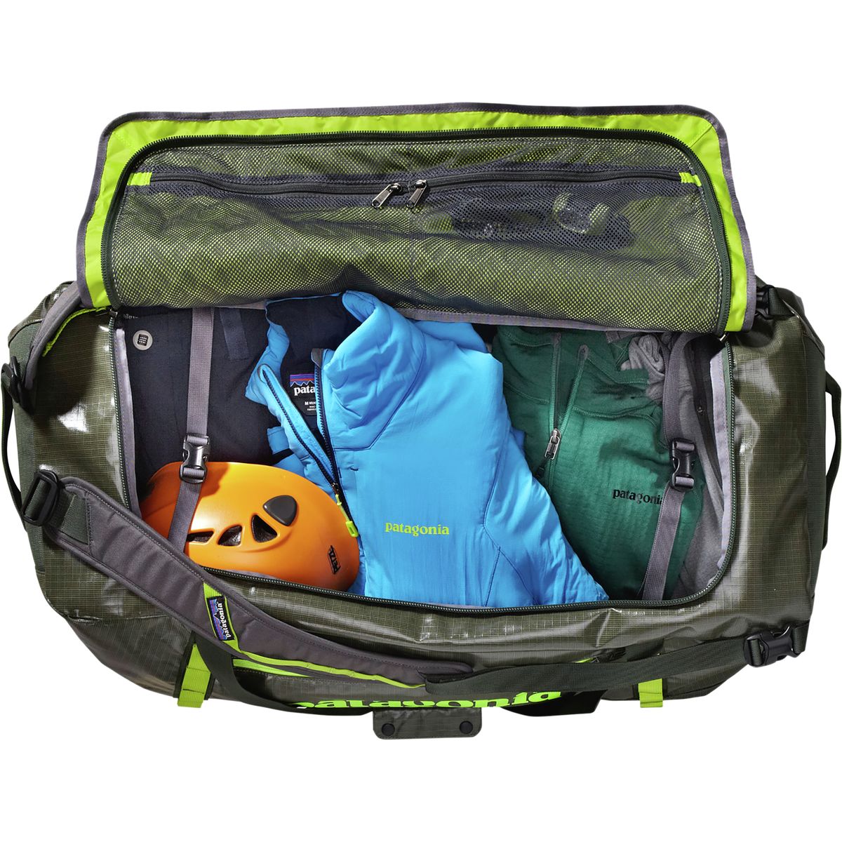 patagonia 120l black hole duffel bag Wheeled the bag can be rolled up into a compact package for effortless storage Black Hole® Wheeled Duffel 120L