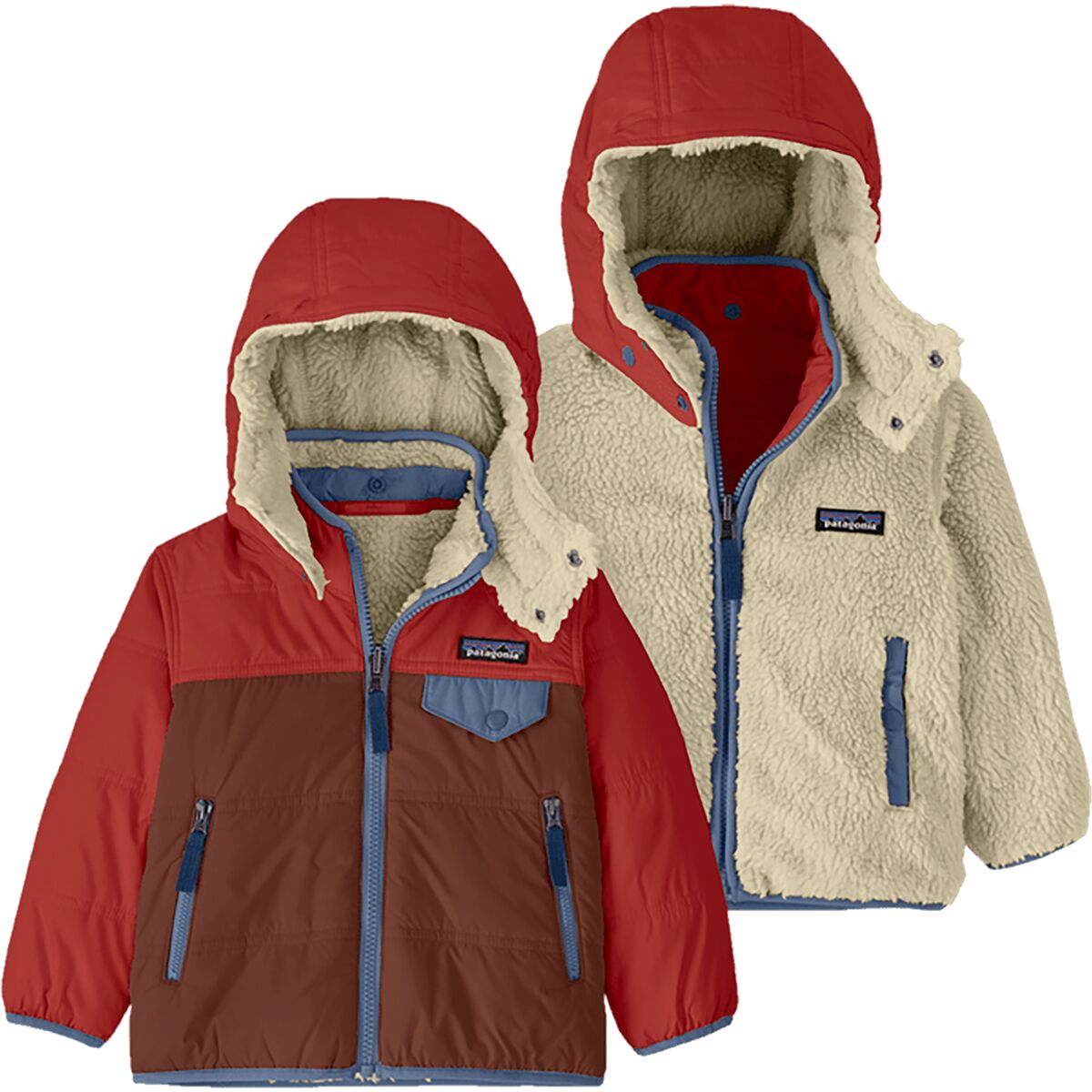 Patagonia Reversible Tribbles Hooded Jacket - Infants' - Kids