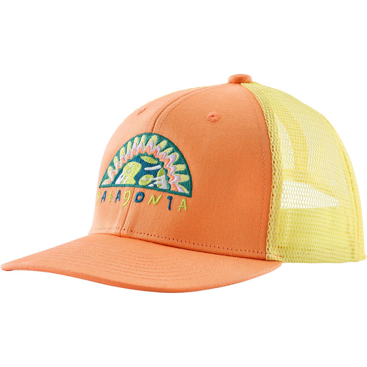 Patagonia Trucker Hat - Kids' in Kids Planet: Peach Sherbet