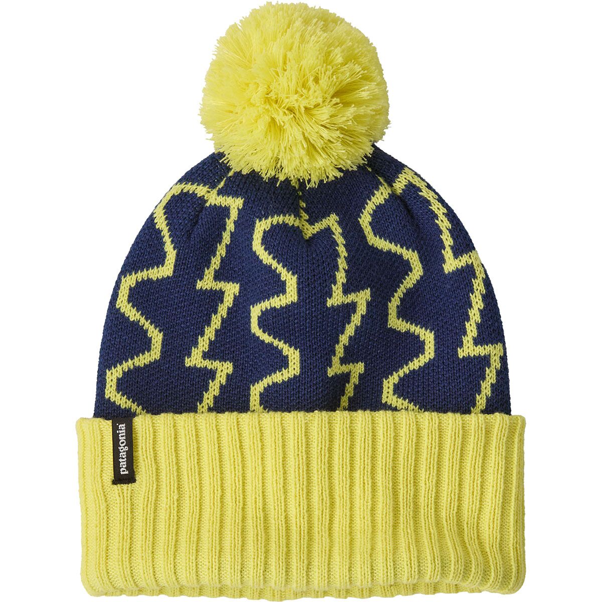 Patagonia Powder Town Cuffed Skull Beanie w/Pom Pom Unisex One Size Patagonia Powder Town Beanie - Women main image 4