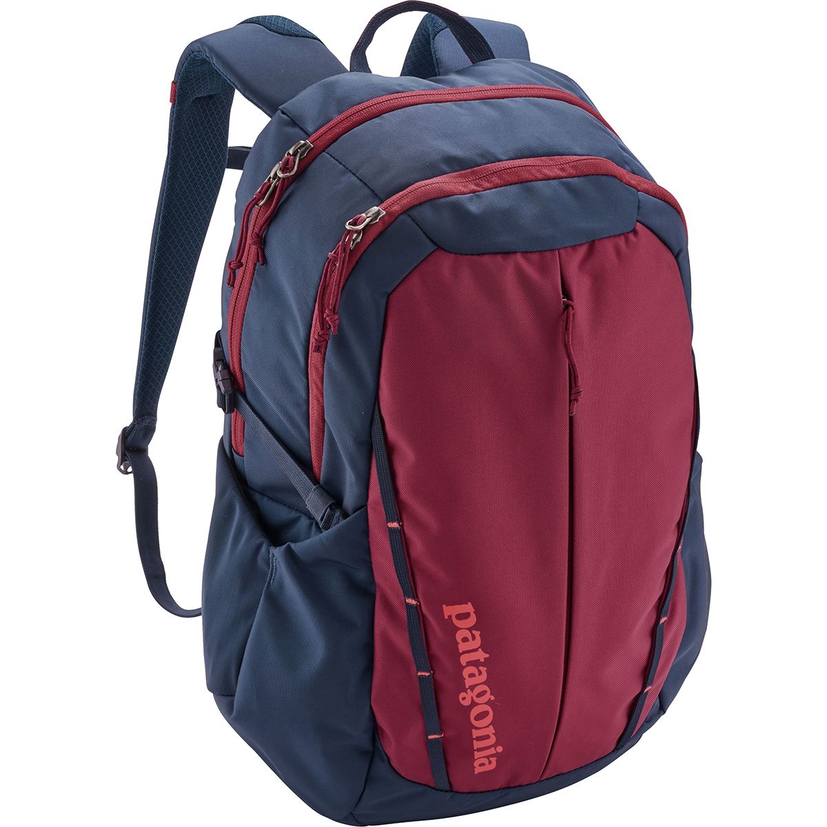 patagonia refugio backpack 28l navy Patagonia Refugio 28L Backpack Red/Navy trekking Hiking Travel Laptop  Backpack
