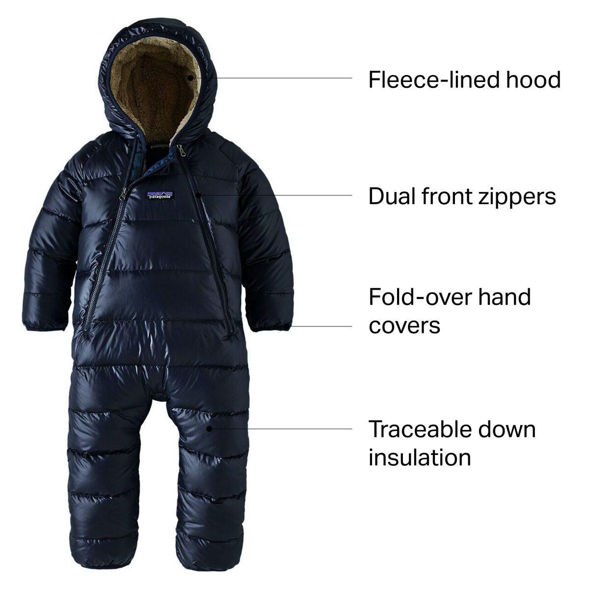 Patagonia Hi-Loft Down Sweater Bunting 