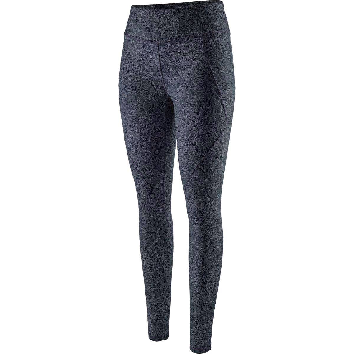 Patagonia Centered Tight Crop Nylon Blend Athletic Leggings Gray Women's,  XS