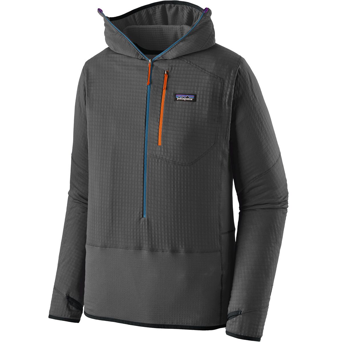 channel　patagonia　パタゴニア　R1タッパー Patagonia R1 Hooded 1/2-Zip Fleece Pullover - Men's - Men