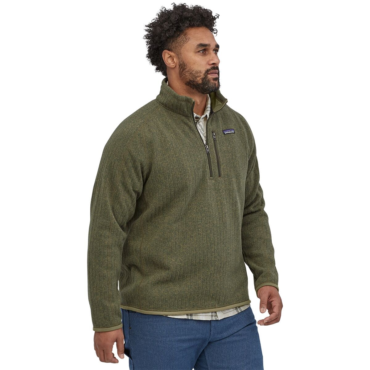 Patagonia Better Sweater Rib Knit 1/4-Zip Fleece Jacket - Men's - Men