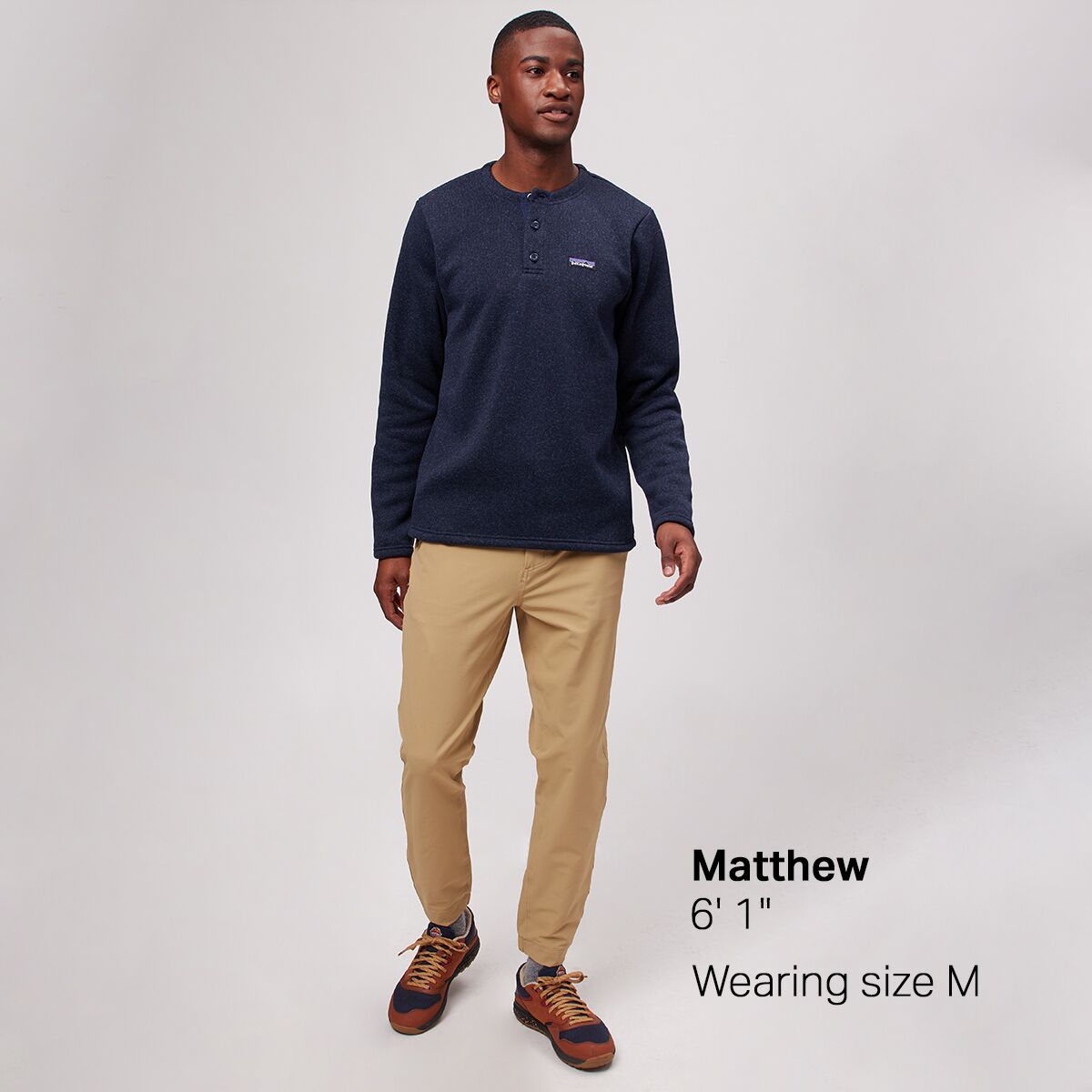 Patagonia Better Sweater Henley Pullover Top - Men