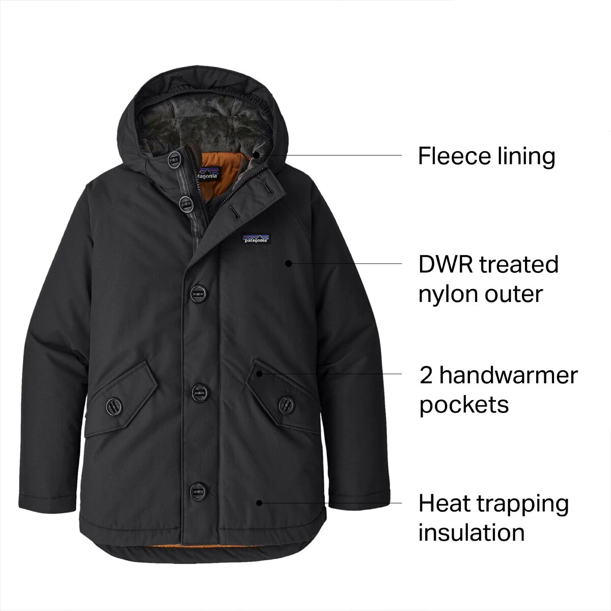 Patagonia Isthmus Insulated Jacket - Boys