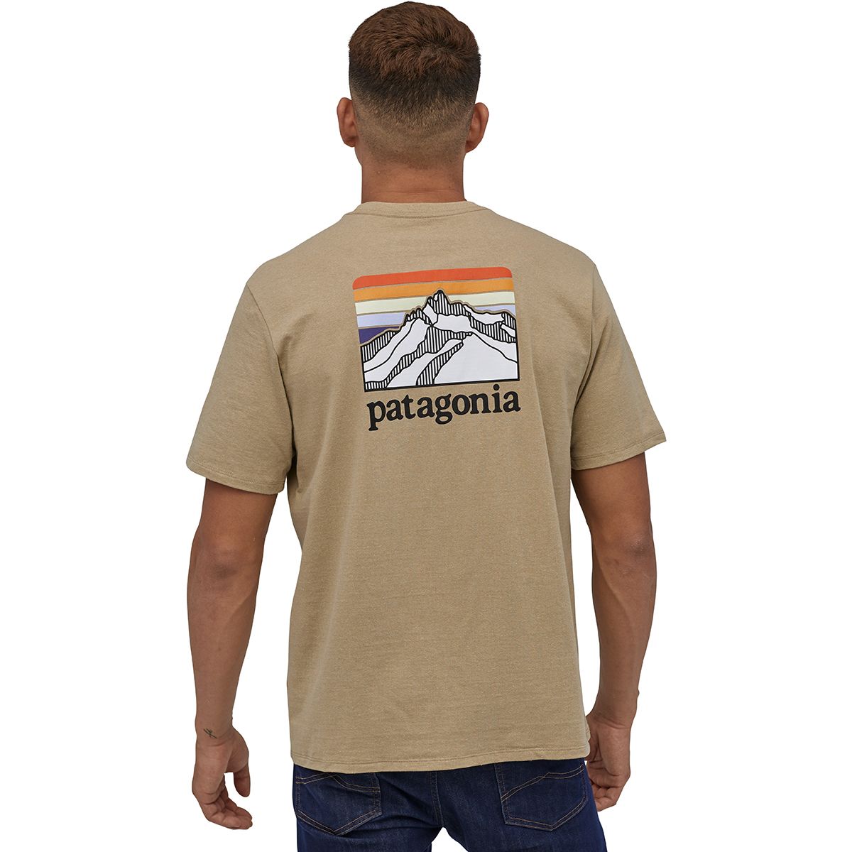 Patagonia Line Logo Ridge Pocket Responsibili-T-Shirt - Men's - Men