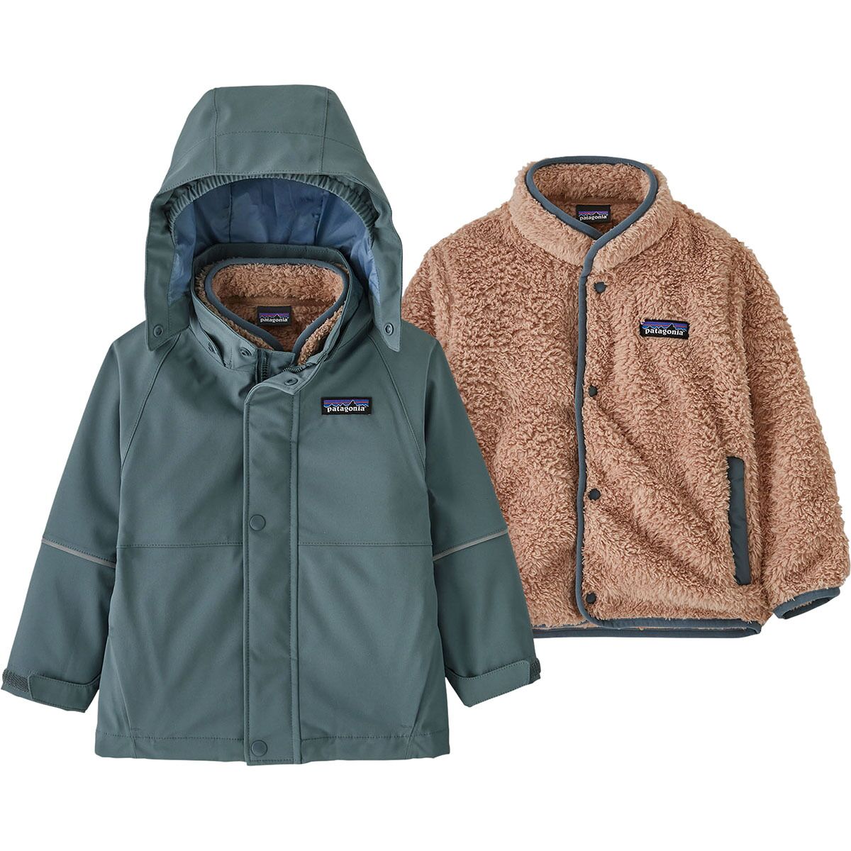Patagonia ジュニア　アウター Patagonia Boy's 4-in-1 Everyday Jacket – Northern Green | real