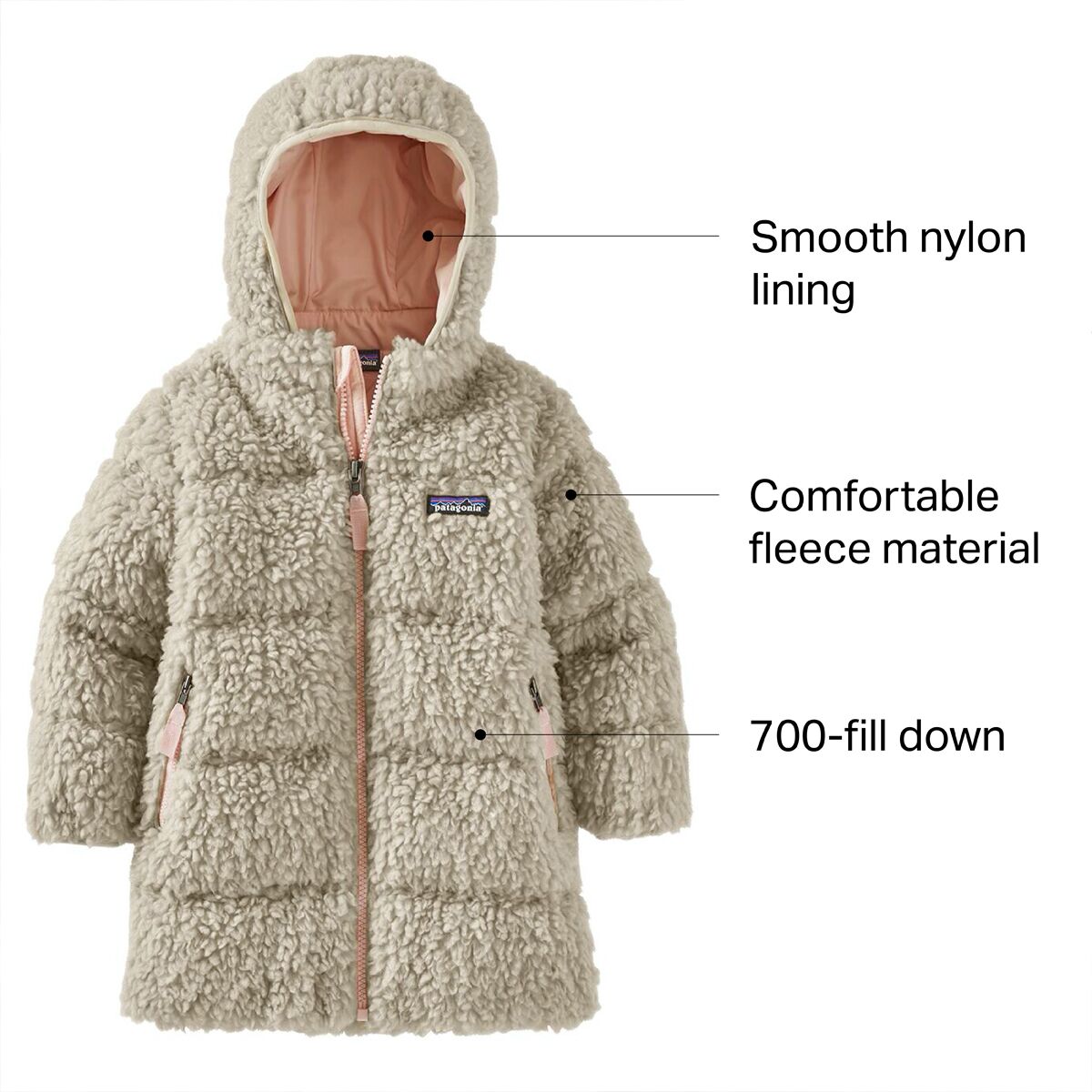 Patagonia Recycled Hi-Loft Parka - Toddlers display picture 1