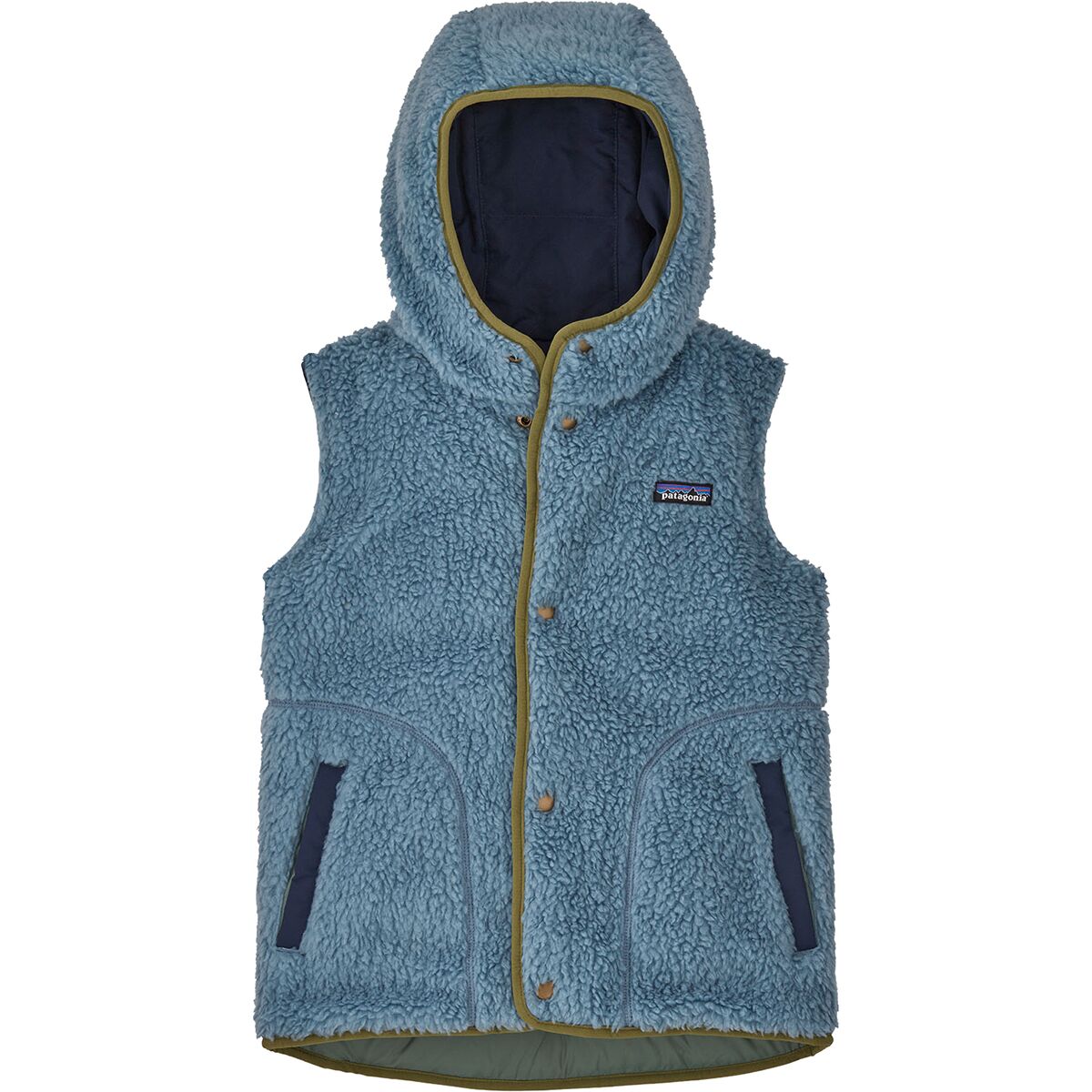Patagonia Reversible Bivy Hooded Vest - Girls' - Kids