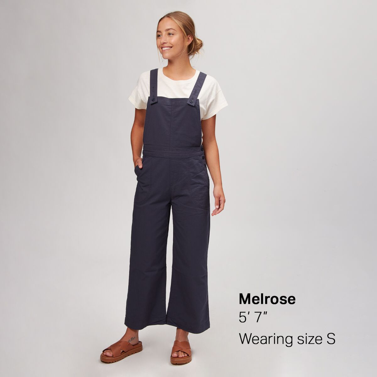 【レディース】Patagonia オーバーオール　ダブルニー　サイズS ヘンプ混 Patagonia Stand Up Cropped Overalls - Women's - Women