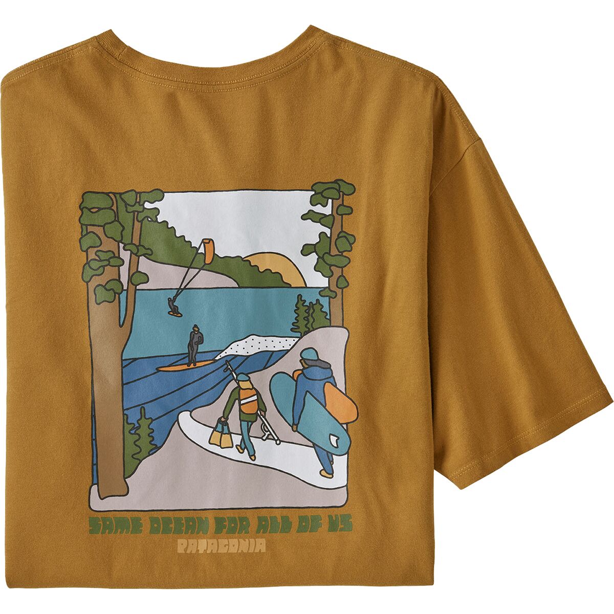 patagonia パタゴニア Organic T-ee Northwest OAKBRO.jpg