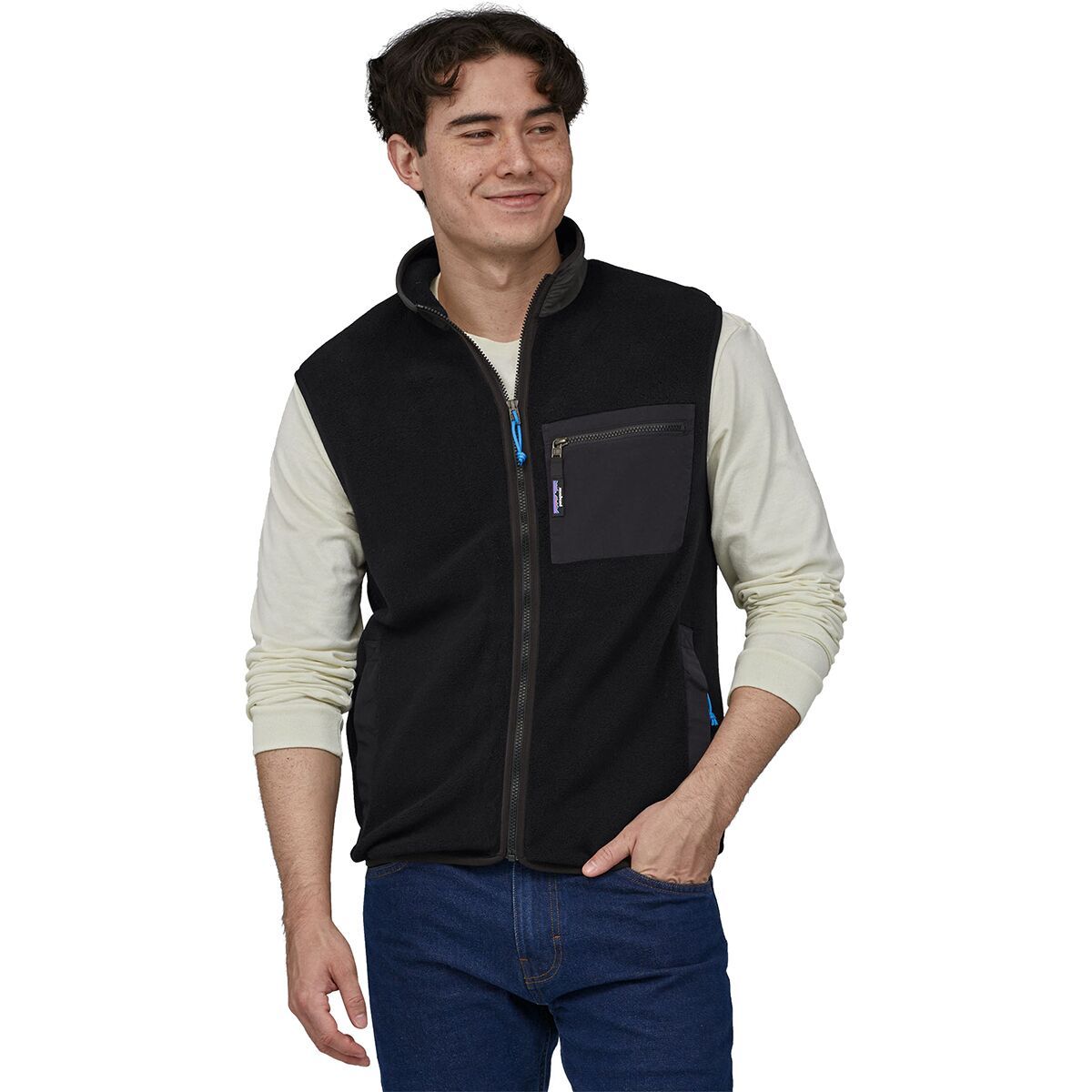 トップス 90s PATAGONIA shelled synchilla vest BLK Men's Classic Synchilla® Vest – Patagonia Worn Wear®