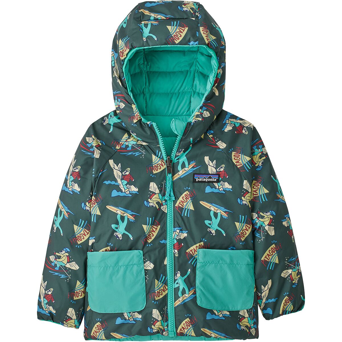 patagonia reversible puff ball jacket