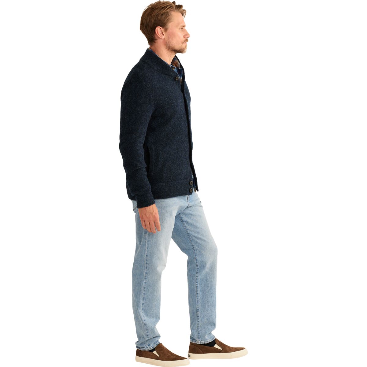 Pendleton Shetland Cardigan Sweater - Men's - Men