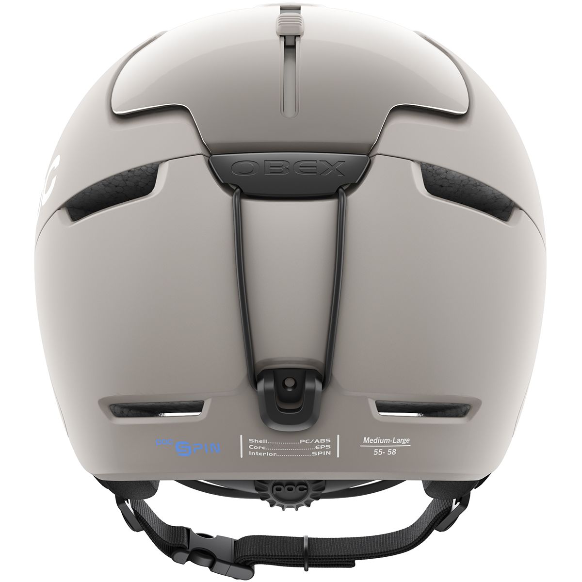 POC ポック Obex SPIN M-Lサイズ Obex SPIN Ski Helmet in Uranium Black | POC (US)