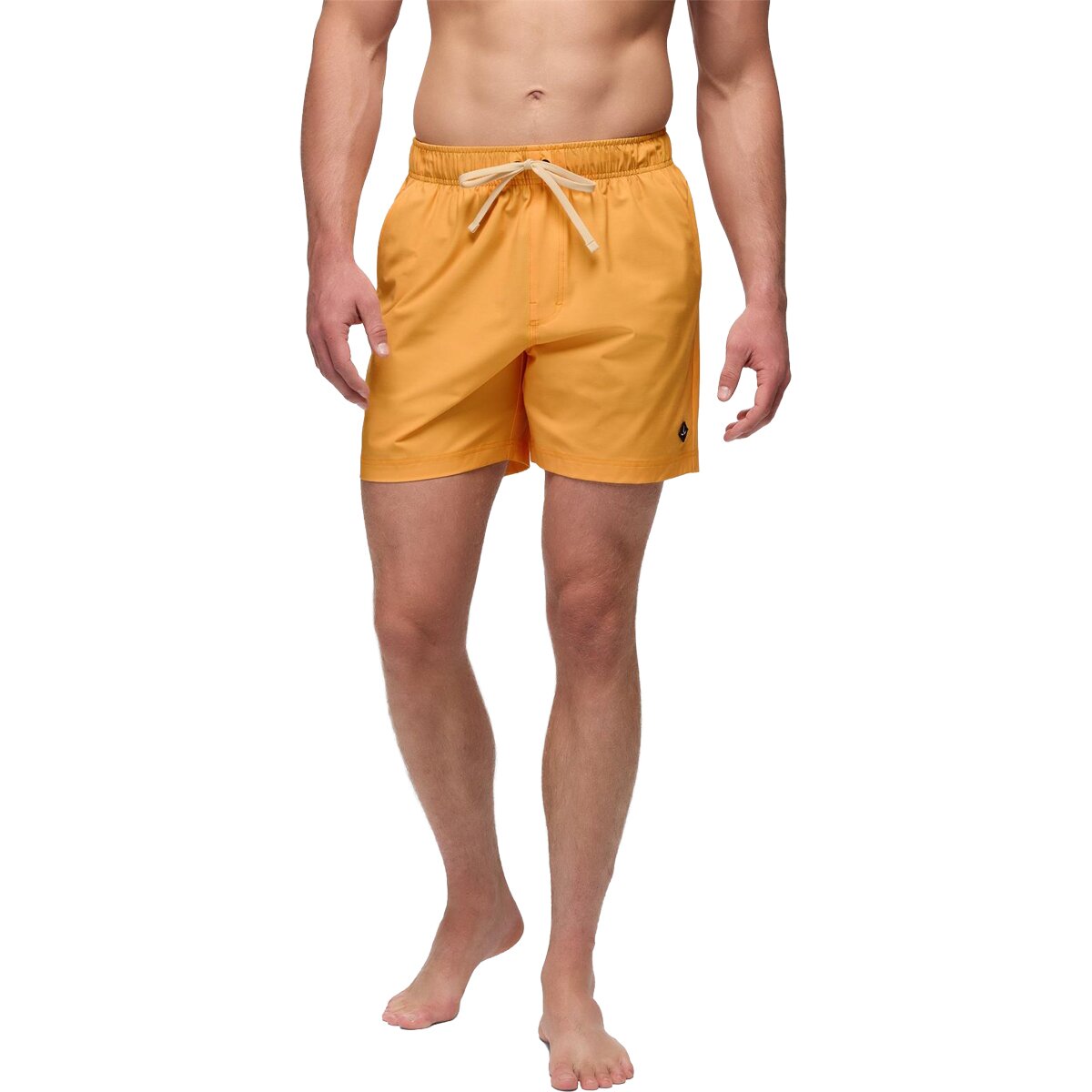 prAna Men's Metric E-Waist 8in Short in Mango - Size: Large
